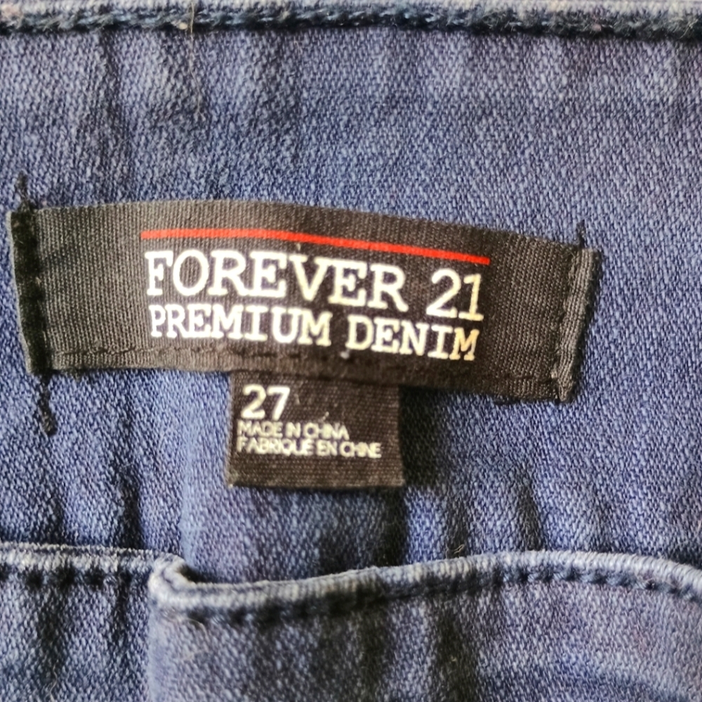Vintage Forever 21 Premium Denim Double Breasted Button Fly Jeans Y2K - Picture 8 of 9